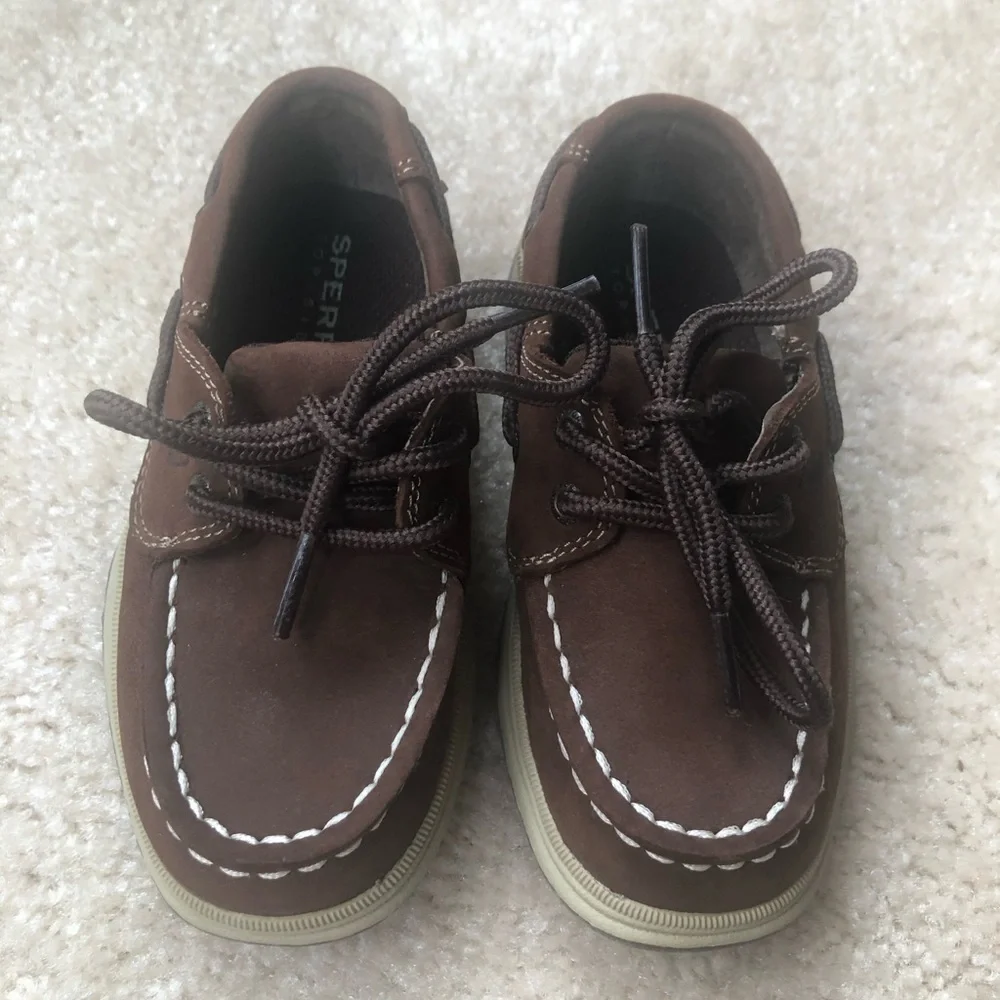 Sperry Kids Brown Boat Shoes